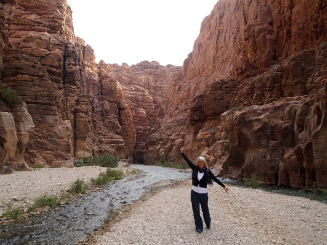 Me in the Wadi Mujib Nature Reserve