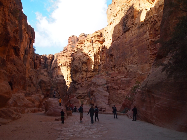 As-Siq ~ the ancient main entrance to Petra