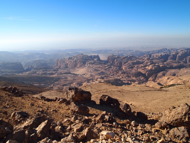 the Petra overlook